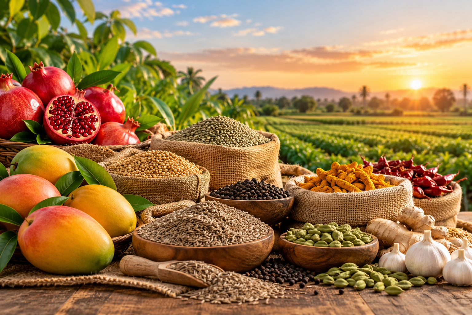India’s Agricultural Products: From Farm to Global Market